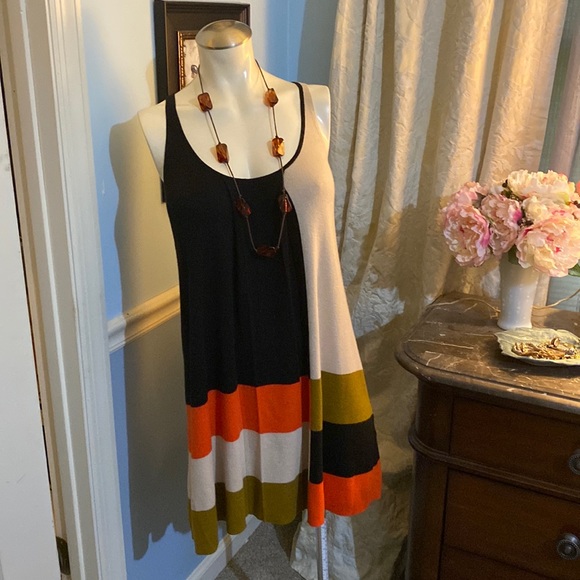 Color block knitted dress - Picture 1 of 5